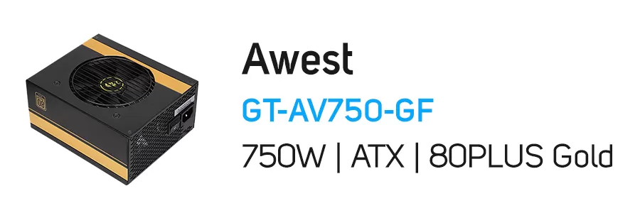 منبع تغذیه (پاور) اوست مدل Awest GT-AV750-GF 750W