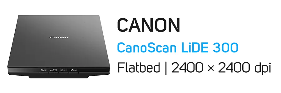 اسکنر Flatbed کانن مدل CANON CanoScan LiDE 300