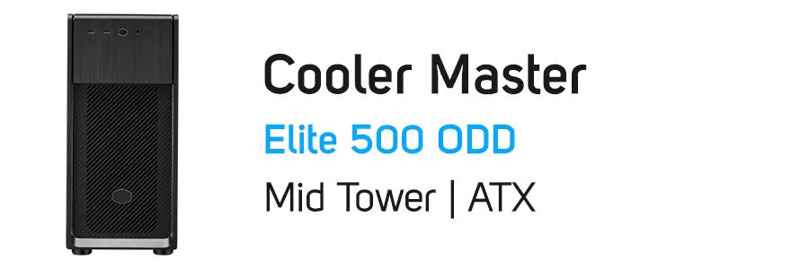 کیس کامپیوتر کولر مستر مدل Cooler Master Elite 500 ODD Case