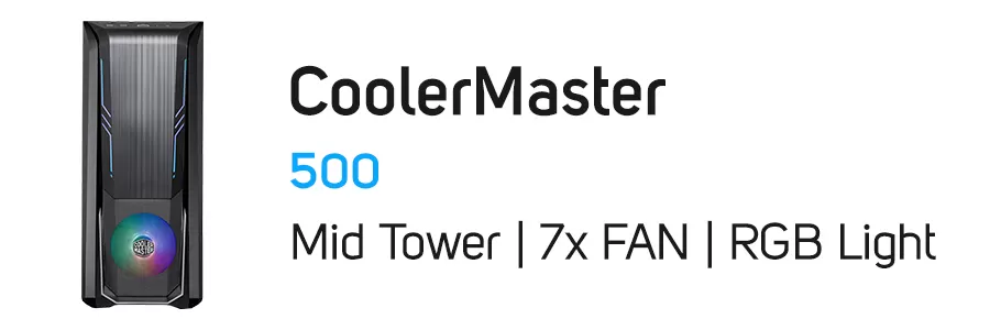 کیس کامپیوتر کولر مستر مدل Cooler Master MasterBox 500 Case