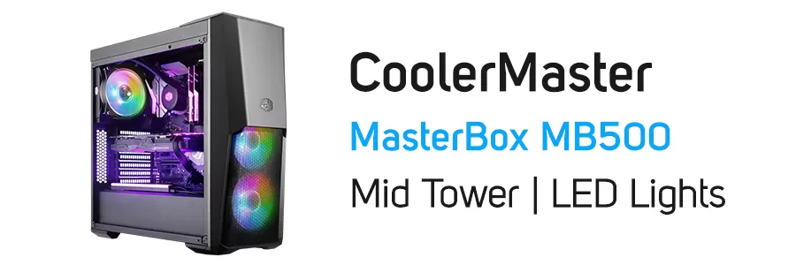 کیس کامپیوتر گیمینگ کولر مستر مدل Cooler Master MasterBox MB500 ARGB PC Case