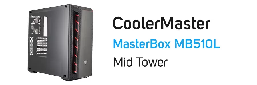 کیس کامپیوتر کولر مستر مدل Cooler Master MasterBox MB510L Case