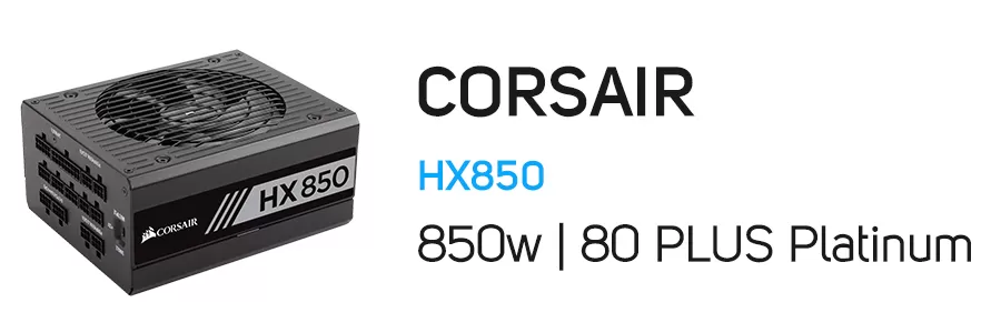 منبع تغذیه (پاور) کورسیر مدل CORSAIR HX850 850w Power