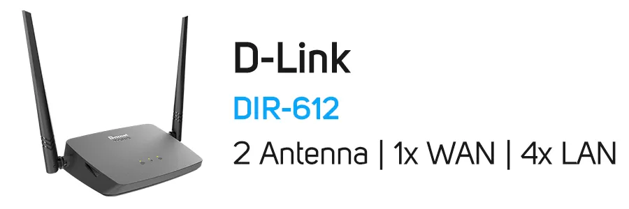 روتر بی سیم دی لینک مدل D-Link DIR-612