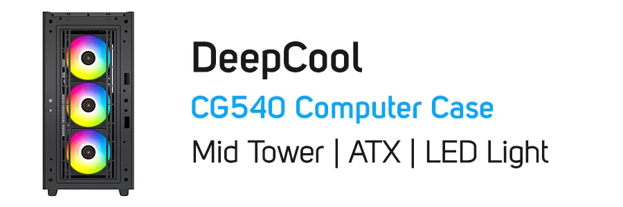 کیس کامپیوتر گیمینگ دیپ کول مدل DEEPCOOL CG540 Case