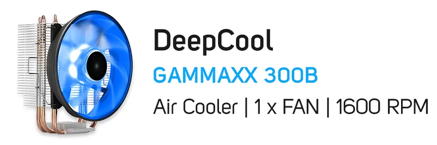فن خنک کننده بادی پردازنده دیپ کول مدل DeepCool GAMMAXX 300B