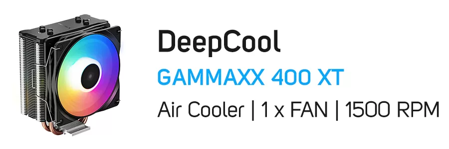 فن خنک کننده بادی پردازنده دیپ کول مدل DeepCool GAMMAXX 400 XT