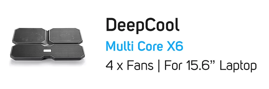 فن خنک کننده لپ تاپ دیپ کول مدل DeepCool Multi Core X6