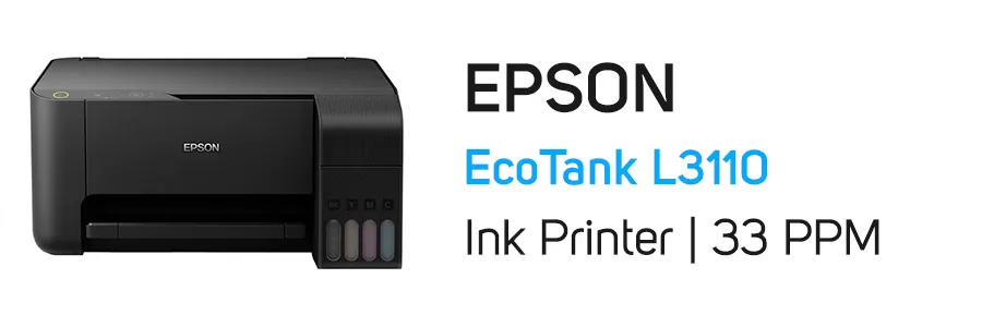 پرینتر چندکاره جوهر افشان رنگی اپسون مدل Epson EcoTank L3110