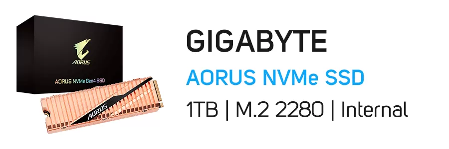 حافظه اینترنال SSD گیگابایت ظرفیت 1 ترابایت مدل GIGABYTE AORUS M.2 1TB
