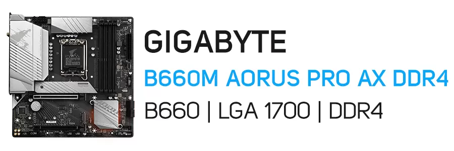 مادربرد گیگابایت مدل GIGABYTE B660M AORUS PRO AX DDR4