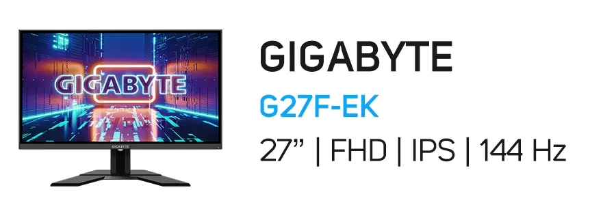 مانیتور 27 اینچ گیگابایت مدل GIGABYTE G27F-EK IPS