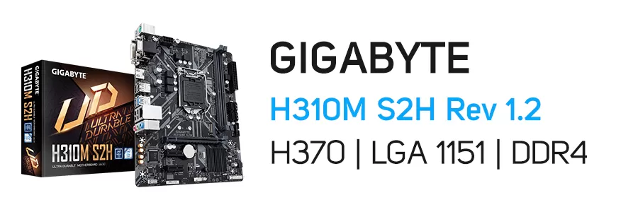 مادربرد گیگابایت مدل GIGABYTE H310M S2H Rev 1.2