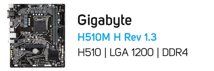 مادربرد گیگابایت مدل Gigabyte H510M H Rev 1.3