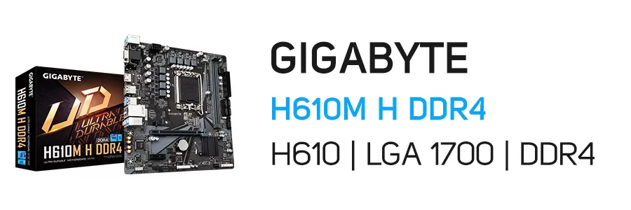 مادربرد گیگابایت مدل GIGABYTE H610M H DDR4
