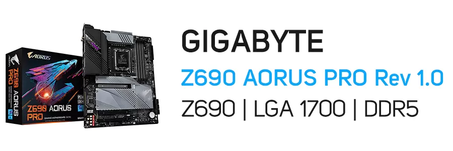 مادربرد گیگابایت مدل GIGABYTE Motherboard Z690 AORUS PRO Rev 1.0