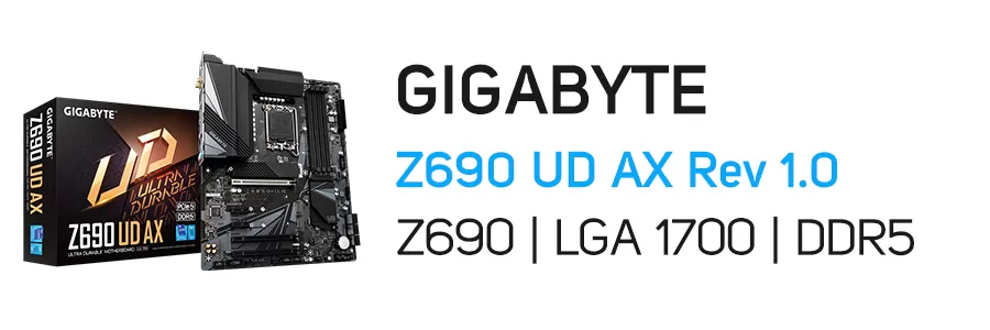 مادربرد گیگابایت مدل GIGABYTE Motherboard Z690 UD AX Rev 1.0