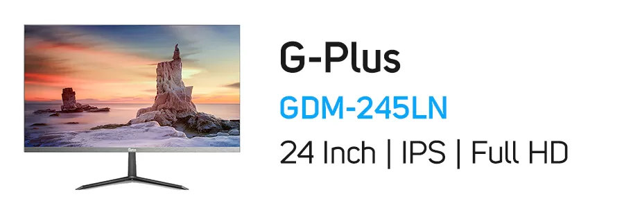 مانیتور 24 اینچ جی پلاس مدل Gplus GDM-245LN