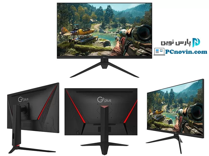 مانیتور گیمینگ جی پلاس سایز 27 اینچ مدل GPlus GGM-L277FN 27Inch FHD IPS 144Hz Gaming Monitor