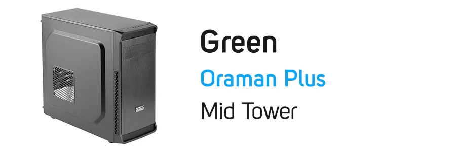 کیس کامپیوتر گرین مدل Green Oraman Plus PC Case