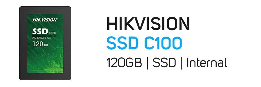 حافظه اینترنال SSD هایک ویژن ظرفیت 120 گیگابایت مدل Hikvision C100 120GB