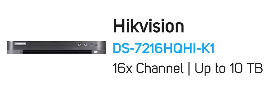 دستگاه 16 کانال DVR هایک ویژن مدل Hikvision DS-7216HQHI-K1