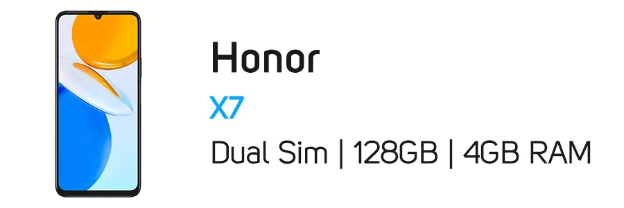 گوشی موبایل Honor X7 آنر ظرفیت 128 گیگابایت و رم 4 گیگابایت