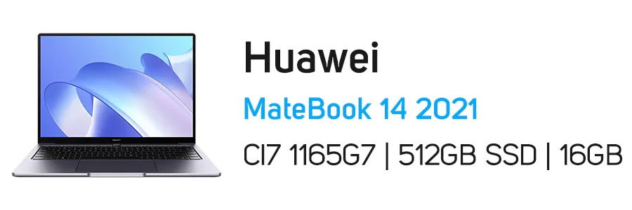 لپ تاپ هوآوی سری میت بوک مدل Huawei MateBook 14 (11th) 2021