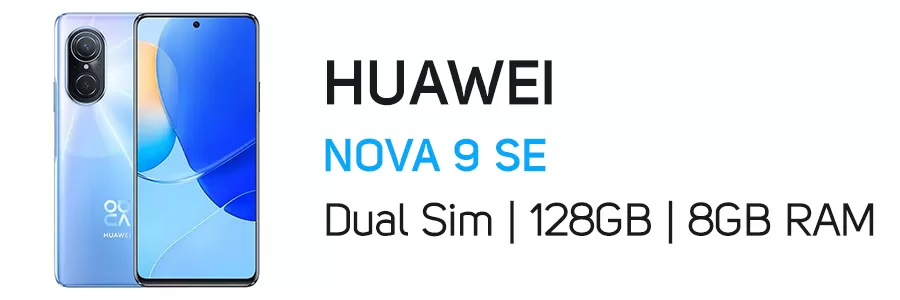 گوشی موبایل HUAWEI NOVA 9 SE هوآوی ظرفیت 128 گیگابایت و رم 8 گیگ