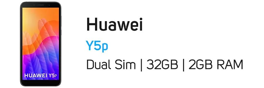 گوشی موبایل Huawei Y5p هوآوی ظرفیت 32 گیگابایت - رم 2 گیگ