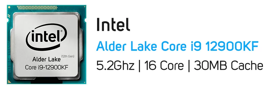 پردازنده اینتل سری Alder Lake مدل Intel Core i9-12900KF Tray CPU