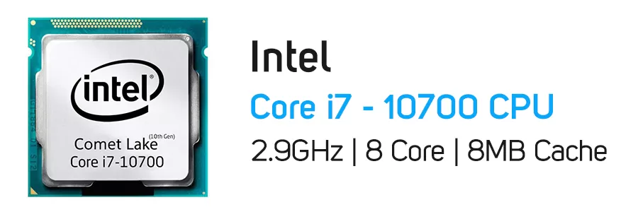 پردازنده اینتل سری Comet Lake مدل Intel Core i7-10700 CPU