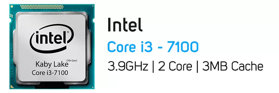 پردازنده اینتل سری Kaby Lake مدل Intel Core i3-7100