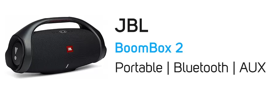 اسپیکر بلوتوثی قابل حمل بوم باکس جی بی ال مدل JBL BoomBox 2