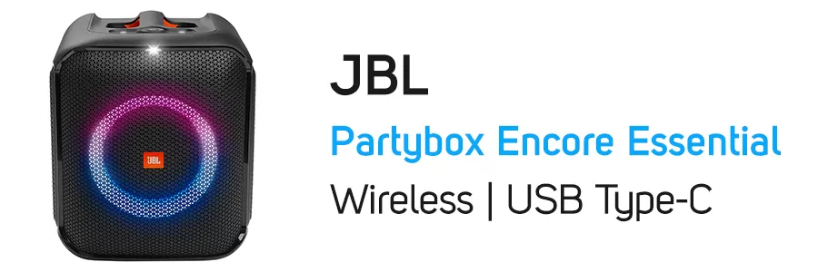 اسپیکر بلوتوثی قابل حمل جی بی ال مدل JBL Partybox Encore Essential