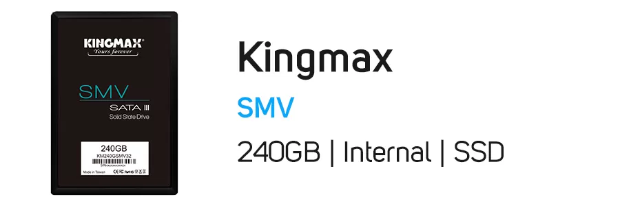 حافظه SSD اینترنال کینگ مکس ظرفیت 240 گیگابایت مدل KINGMAX SMV 240GB SSD