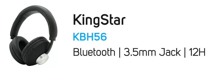 هدفون بلوتوثی کینگ استار مدل Kingstar KBH56