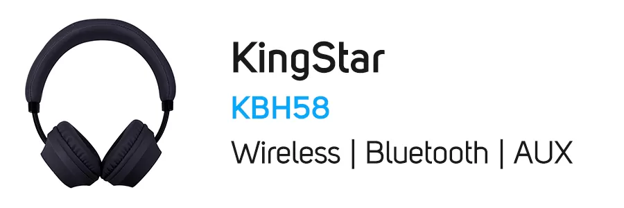 هدفون بی سیم کینگ استار مدل Kingstar KBH58