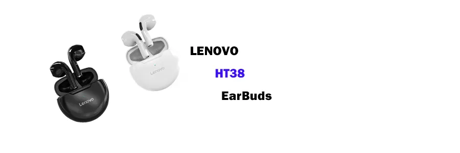 هدفون بی سیم بلوتوثی لنوو مدل Lenovo HT38 EarBuds