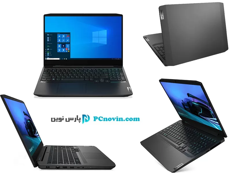 لپ تاپ گیمینگ لنوو سری آیدیاپد گیمینگ 3 مدل Lenovo IdeaPad Gaming 3 Ryzen 5 (5600H) 8GB 512GB SSD 4GB (GTX1650) FHD Gaming Laptop