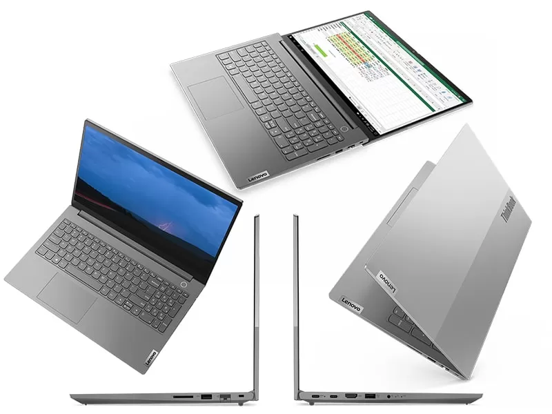 لپ تاپ لنوو سری تینک‌بوک مدل Lenovo ThinkBook 15 Ci3 (1115G4) 4GB 256GB SSD Intel FHD Laptop