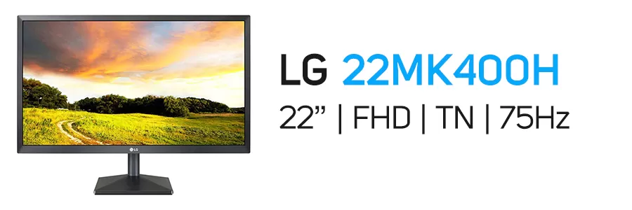 صفحه نمایش 22 اینچ ال جی مدل LG 22MK400H-B