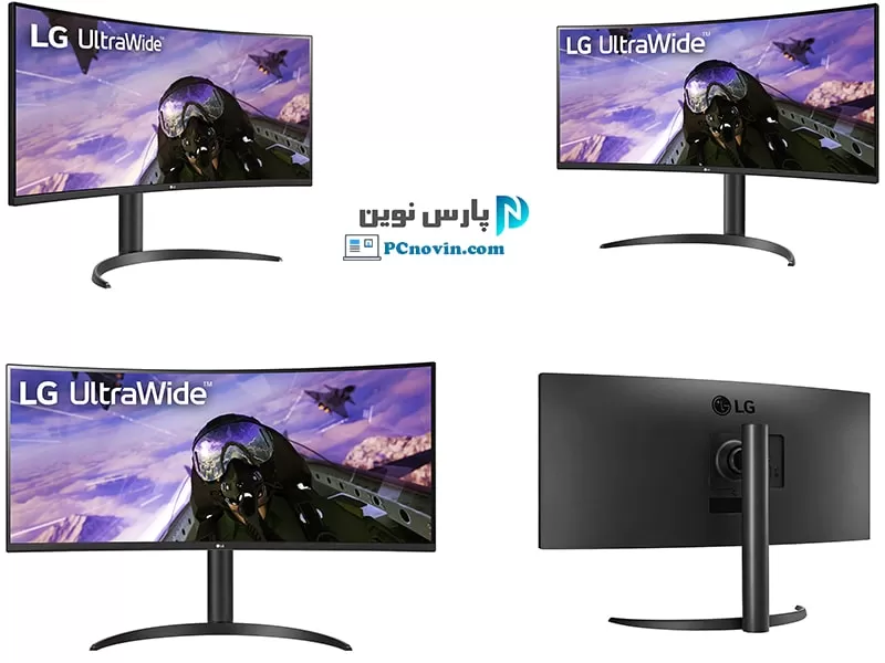 مانیتور منحنی 34 اینچ 4K الجی مدل LG 34WP65C-B