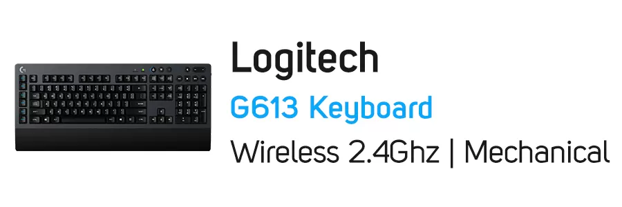 کیبورد گیمینگ مکانیکی بی سیم لاجیتک مدل Logitech G613