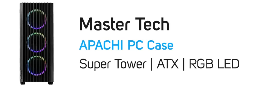 کیس کامپیوتر گیمینگ آپاچی مستر تک مدل Master Tech APACHI
