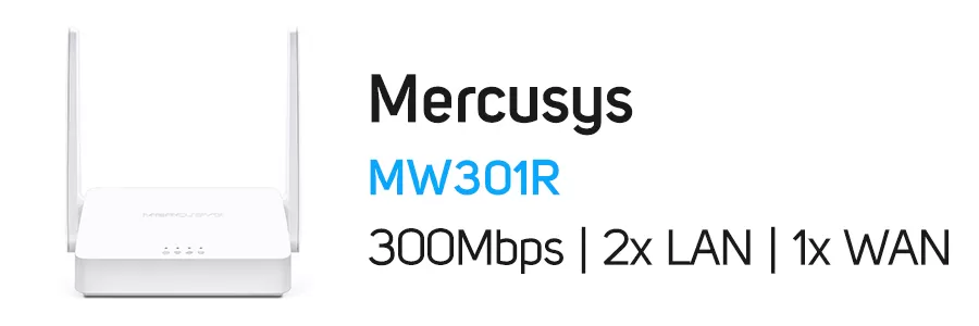 روتر بی سیم مرکوسیس مدل MERCUSYS MW301R Router