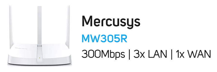 روتر بی سیم مرکوسیس مدل Mercusys MW305R