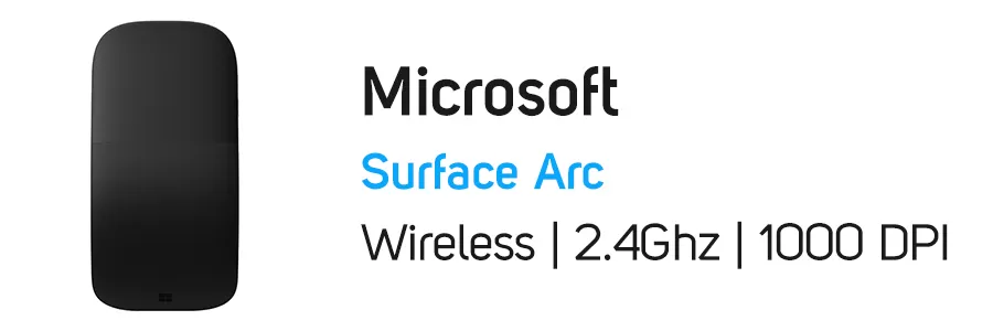 ماوس بی سیم مایکروسافت مدل Microsoft Surface Arc