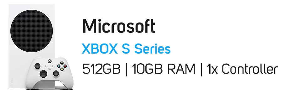 کنسول بازی ایکس باکس مایکروسافت مدل Microsoft XBOX Series S 512GB