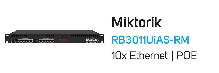 روتر برد میکروتیک مدل Mikrotik RB3011UiAS-RM